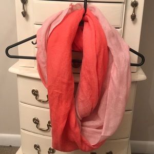 Ombré infinity scarf